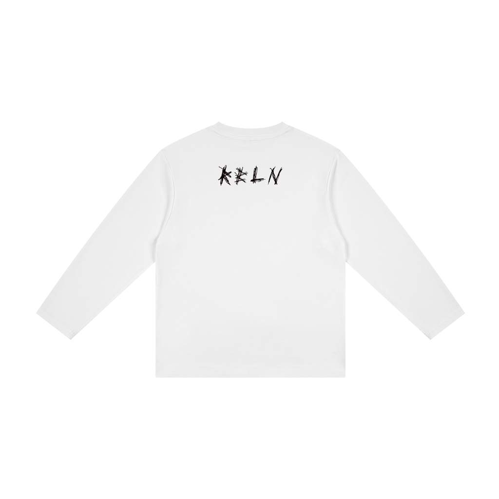 Kid's Drop Shoulder Long Sleeve T-Shirt
